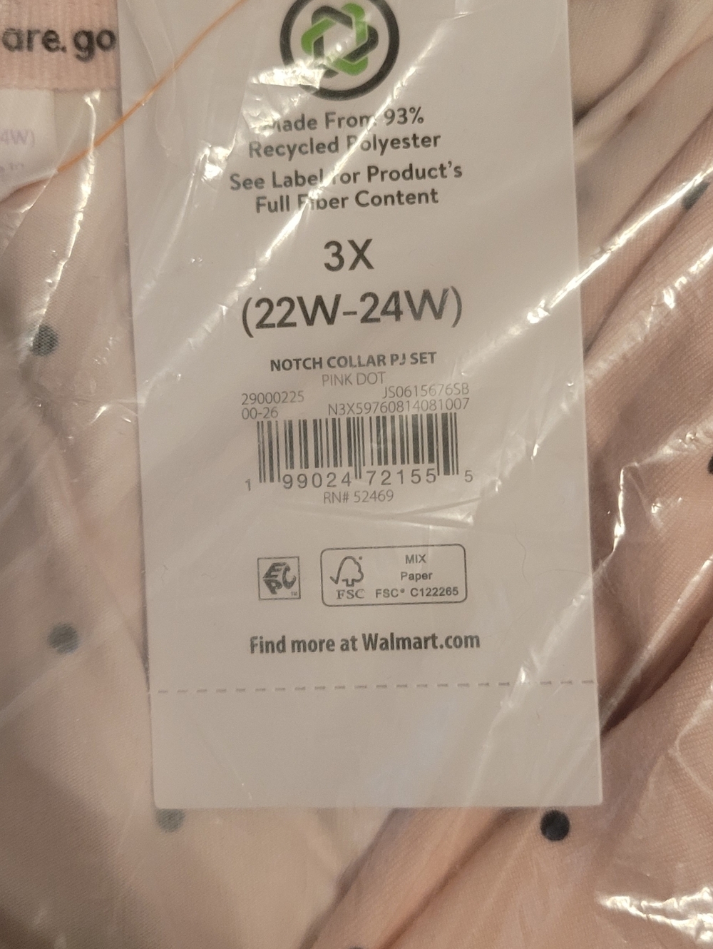 Joyspun Women's Dreamy Soft Collection Notch Collar Top and Capri Pants Pajama - Picture 3 of 8